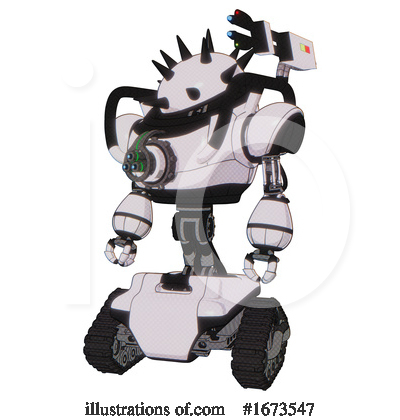 Royalty-Free (RF) Robot Clipart Illustration by Leo Blanchette - Stock Sample #1673547