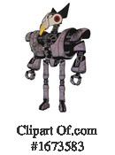 Robot Clipart #1673583 by Leo Blanchette