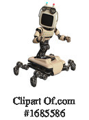 Robot Clipart #1685586 by Leo Blanchette
