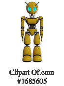 Robot Clipart #1685605 by Leo Blanchette