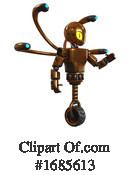 Robot Clipart #1685613 by Leo Blanchette