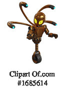 Robot Clipart #1685614 by Leo Blanchette