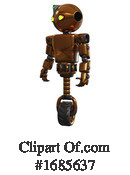 Robot Clipart #1685637 by Leo Blanchette