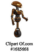 Robot Clipart #1685668 by Leo Blanchette