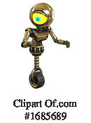 Robot Clipart #1685689 by Leo Blanchette
