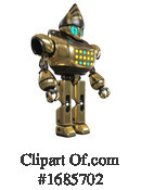 Robot Clipart #1685702 by Leo Blanchette