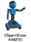 Robot Clipart #1685721 by Leo Blanchette