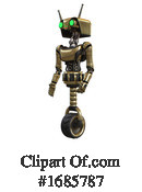 Robot Clipart #1685787 by Leo Blanchette