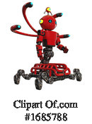 Robot Clipart #1685788 by Leo Blanchette