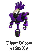 Robot Clipart #1685809 by Leo Blanchette