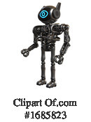 Robot Clipart #1685823 by Leo Blanchette