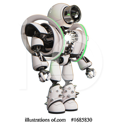 Royalty-Free (RF) Robot Clipart Illustration by Leo Blanchette - Stock Sample #1685830