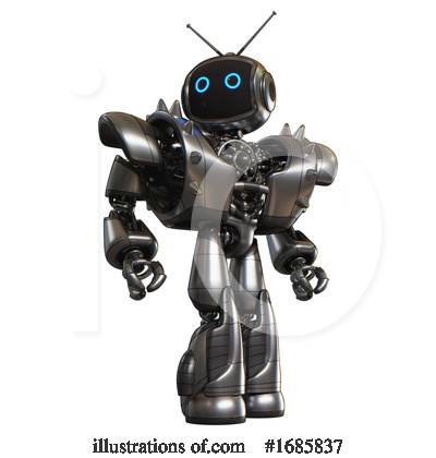 Royalty-Free (RF) Robot Clipart Illustration by Leo Blanchette - Stock Sample #1685837