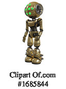 Robot Clipart #1685844 by Leo Blanchette