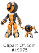 Robot Clipart #19975 by Leo Blanchette