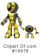 Robot Clipart #19978 by Leo Blanchette