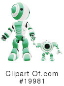 Robot Clipart #19981 by Leo Blanchette