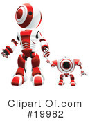 Robot Clipart #19982 by Leo Blanchette