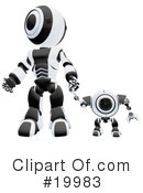 Robot Clipart #19983 by Leo Blanchette
