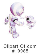 Robot Clipart #19985 by Leo Blanchette