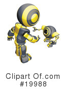 Robot Clipart #19988 by Leo Blanchette