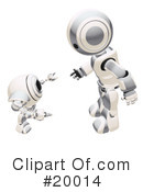 Robot Clipart #20014 by Leo Blanchette