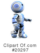 Robot Clipart #20297 by Leo Blanchette