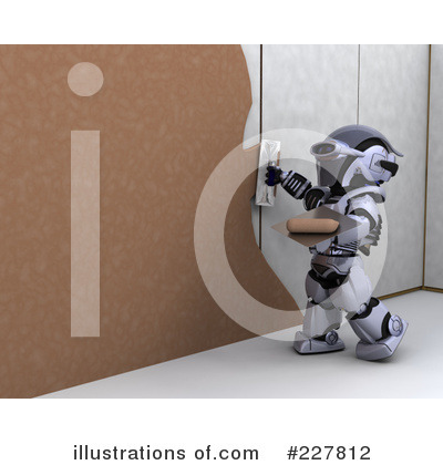 Royalty-Free (RF) Robot Clipart Illustration by KJ Pargeter - Stock Sample #227812