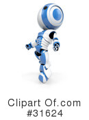Robot Clipart #31624 by Leo Blanchette
