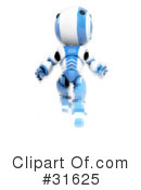 Robot Clipart #31625 by Leo Blanchette