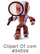 Robot Clipart #34599 by Leo Blanchette