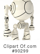 Robot Clipart #90299 by Leo Blanchette