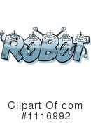 Robots Clipart #1116992 by Cory Thoman
