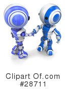 Robots Clipart #28711 by Leo Blanchette