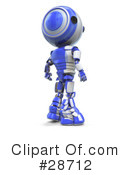 Robots Clipart #28712 by Leo Blanchette