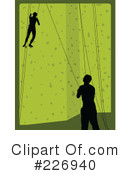 Rock Climbing Clipart #226940 by Maria Bell