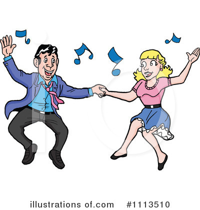 Couple Clipart #1113510 by LaffToon