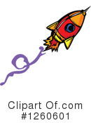 Rocket Clipart #1260601 by Chromaco