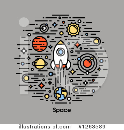 Outer Space Clipart #1263589 by elena