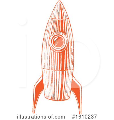 Royalty-Free (RF) Rocket Clipart Illustration by cidepix - Stock Sample #1610237