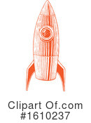 Rocket Clipart #1610237 by cidepix
