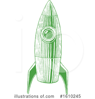 Royalty-Free (RF) Rocket Clipart Illustration by cidepix - Stock Sample #1610245