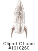 Rocket Clipart #1610260 by cidepix