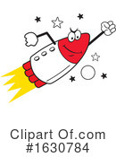 Rocket Clipart #1630784 by Johnny Sajem