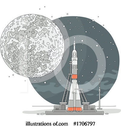 Space Exploration Clipart #1706797 by Alex Bannykh