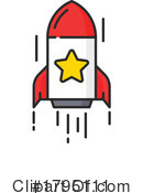 Rocket Clipart #1795111 by Vector Tradition SM