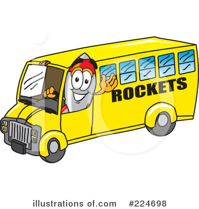 Royalty-Free (RF) Rocket Mascot Clipart Illustration by Mascot Junction - Stock Sample #224698