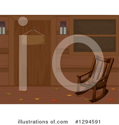 Royalty-Free (RF) Rocking Chair Clipart Illustration by BNP Design Studio - Stock Sample #1294591