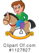 Rocking Horse Clipart #1127827 by visekart