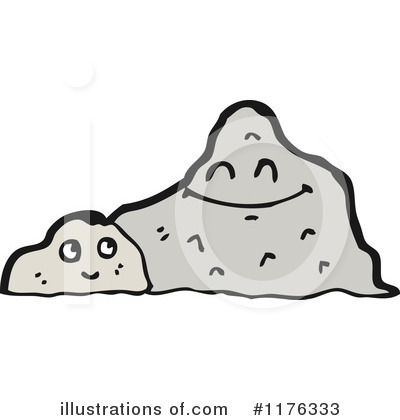 Royalty-Free (RF) Rocks Clipart Illustration by lineartestpilot - Stock Sample #1176333